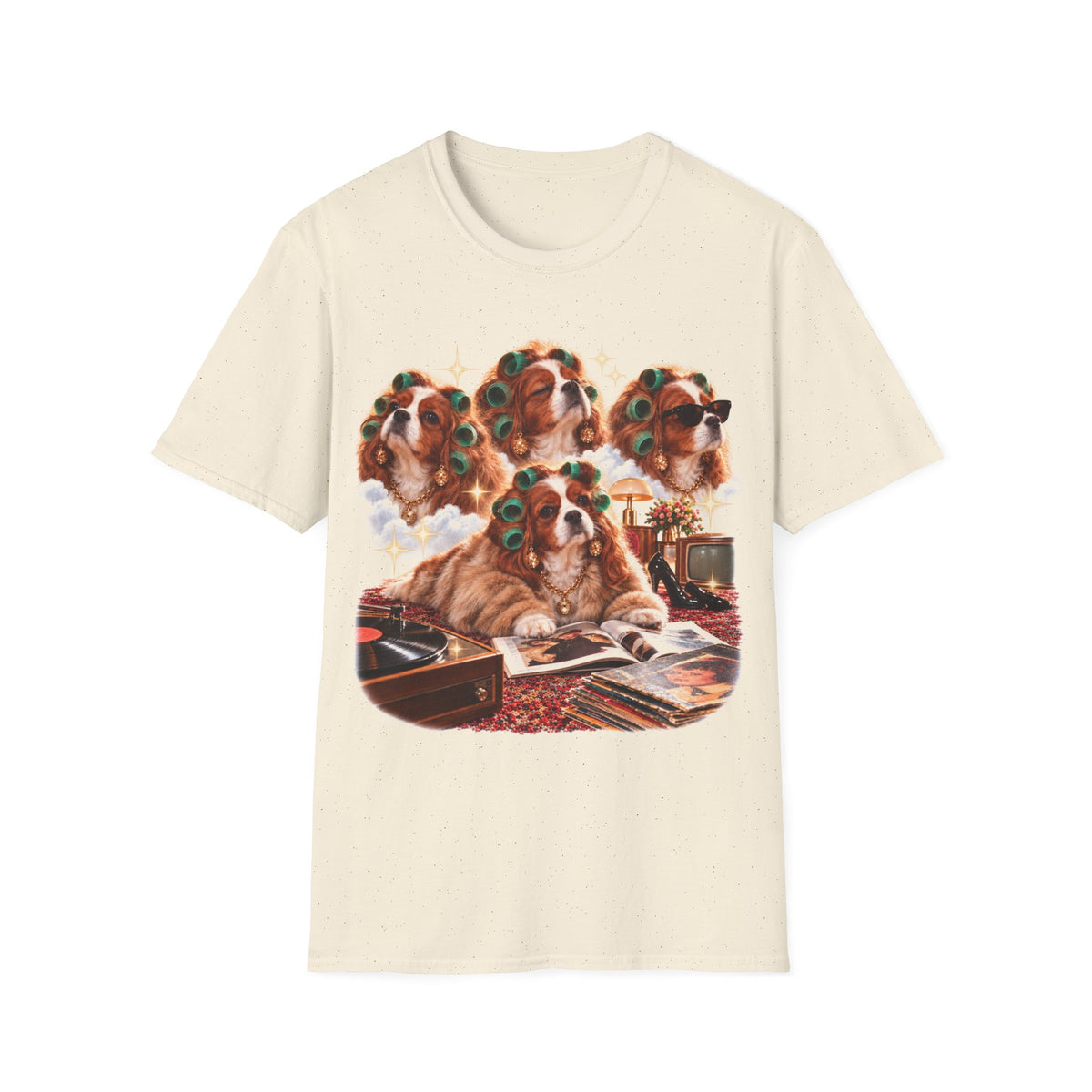T-Shirt Cavalier King Charles Bigoudis