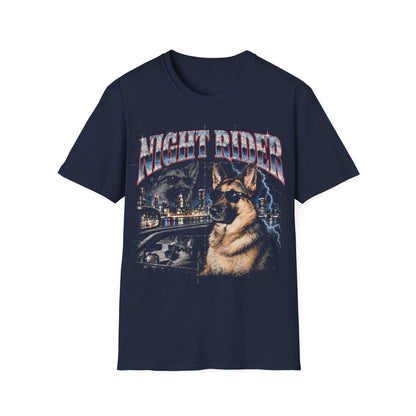 Night Rider Dog T-Shirt
