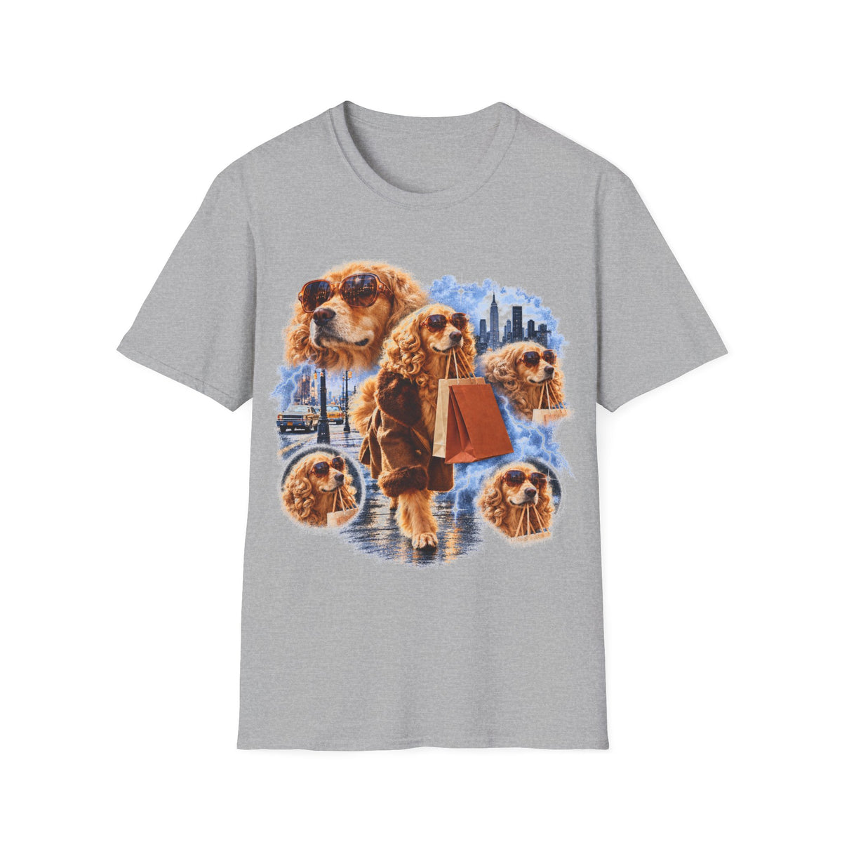 Shopping Dog T-Shirt