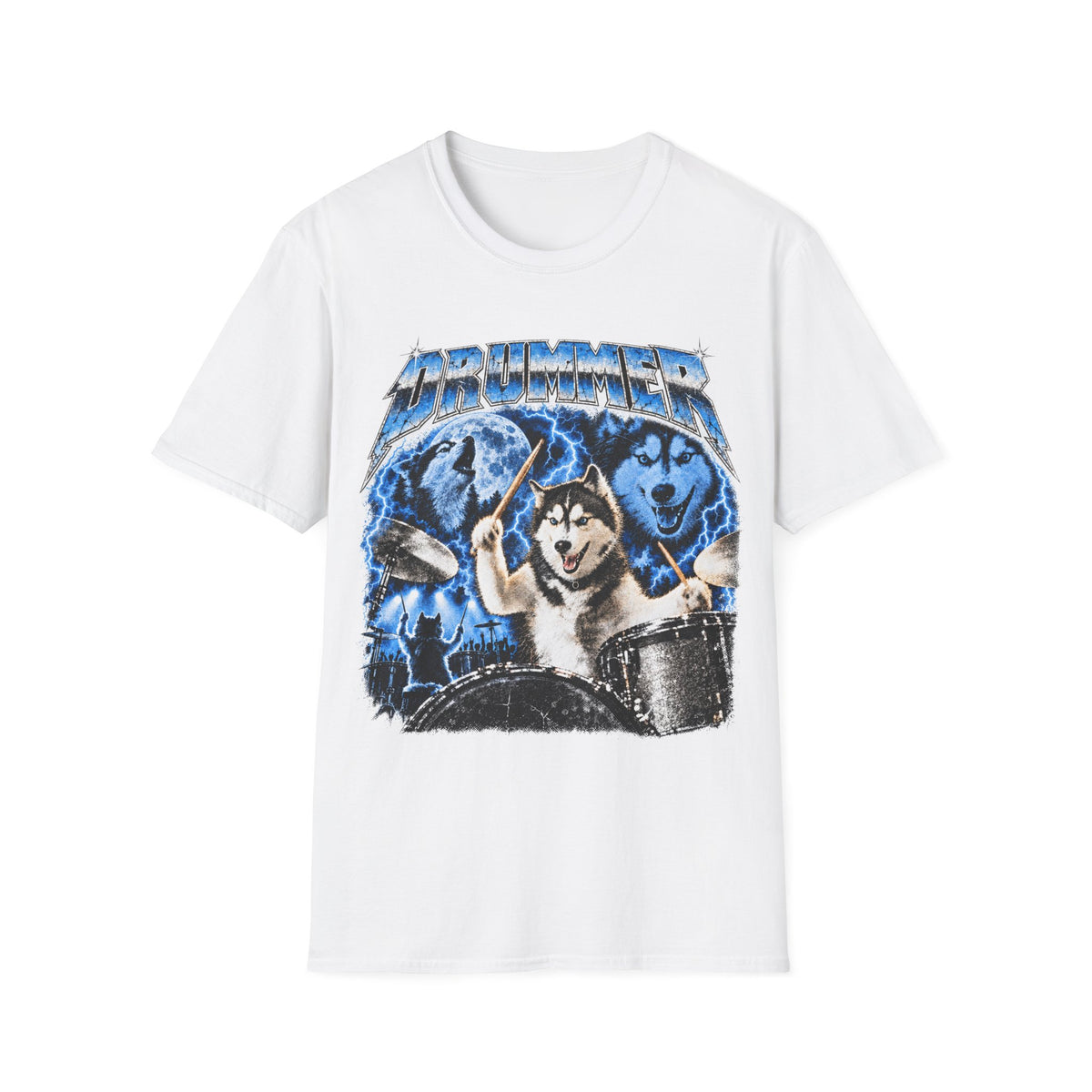 Drummer Dog T-Shirt