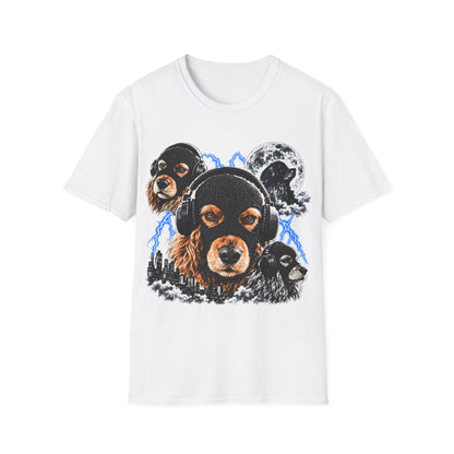 Serious Bataclava Dog T-Shirt