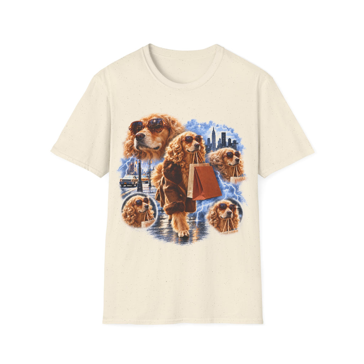 Shopping Dog T-Shirt