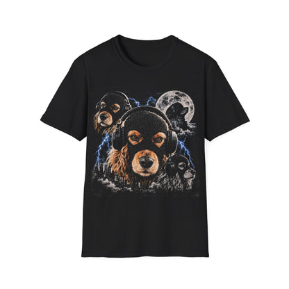 Serious Bataclava Dog T-Shirt