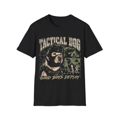 Tactical Bataclava Dog T-Shirt