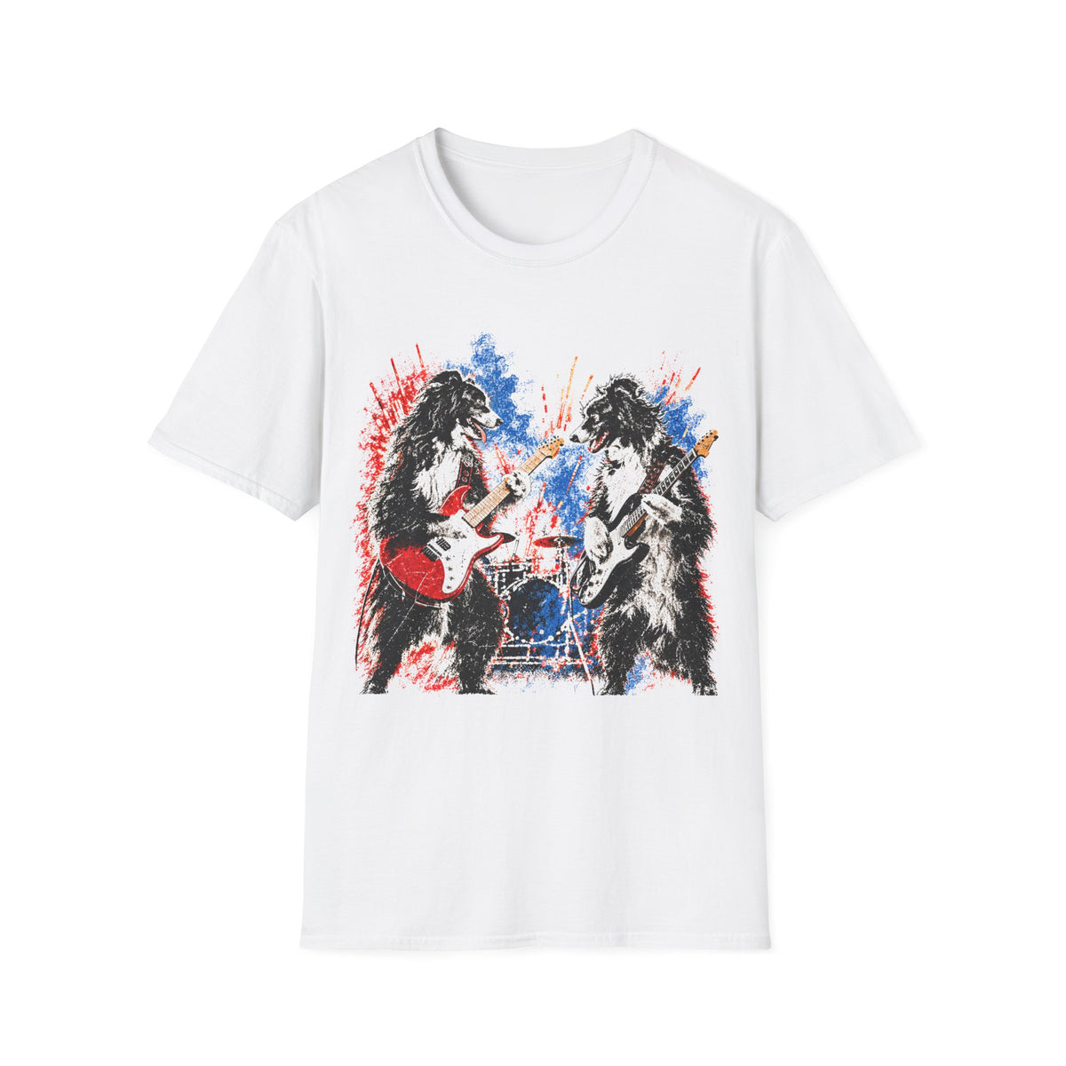 Guitarists Duo Dogs T-Shirt