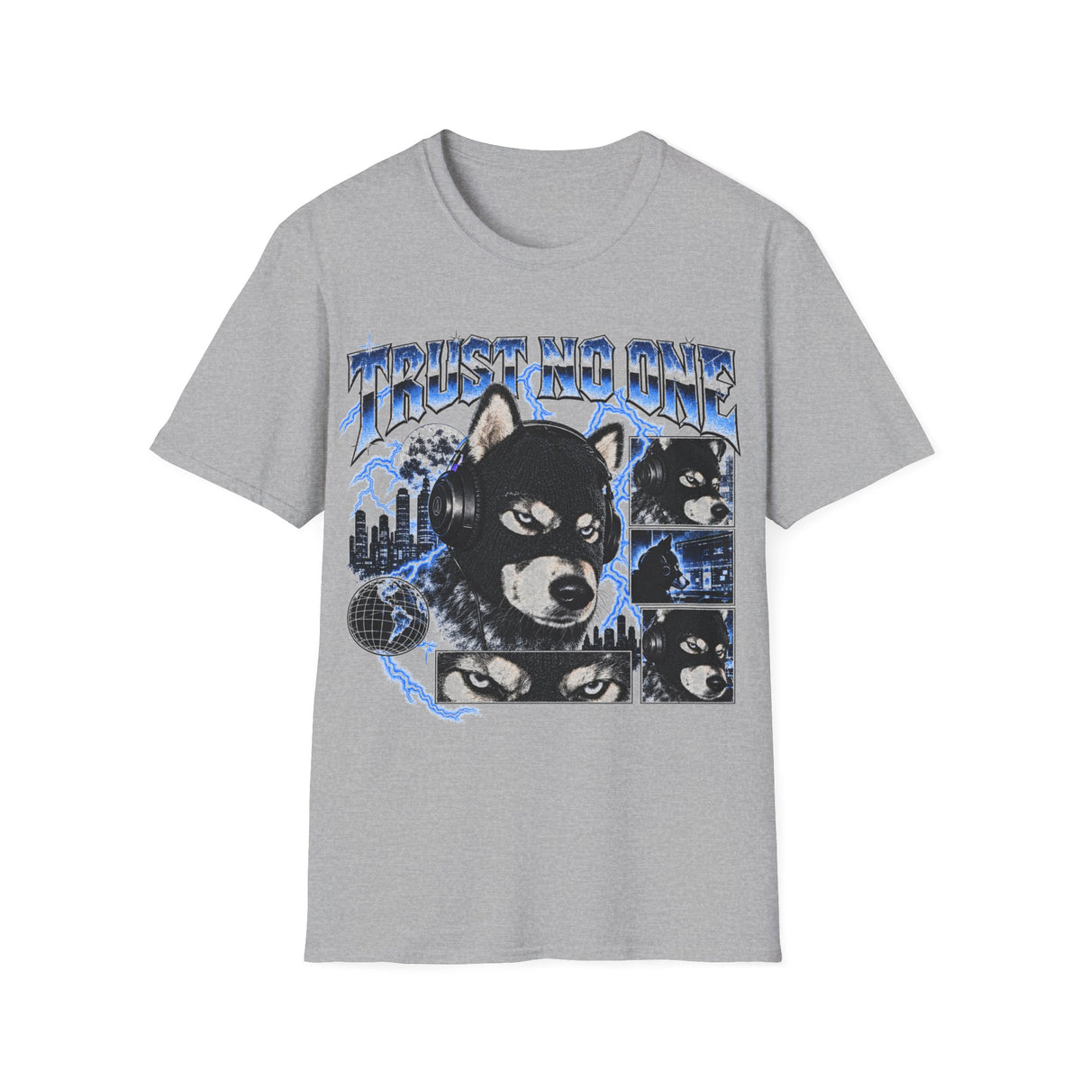 Trust No One Dog T-Shirt