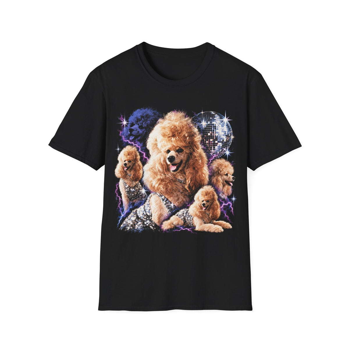 Disco Ball Dog T-Shirt