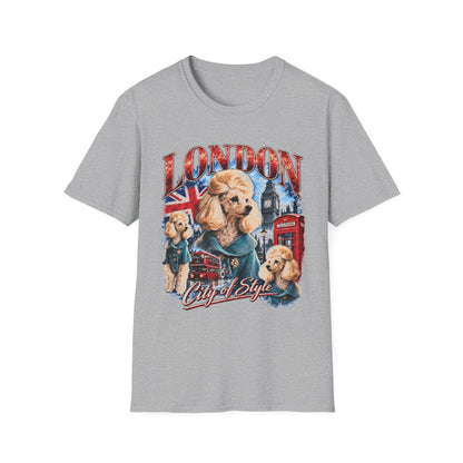 London City of Style Dog T-Shirt