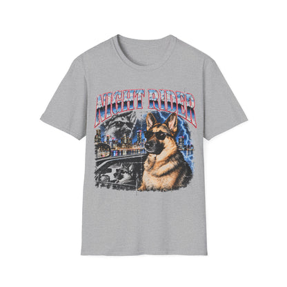 Night Rider Dog T-Shirt