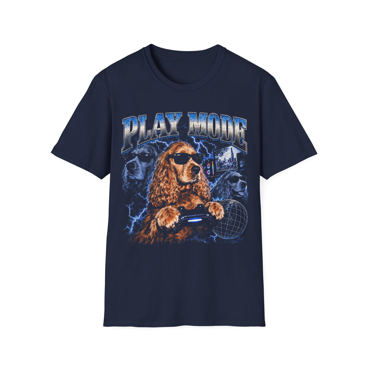 Play Mode Dog T-Shirt