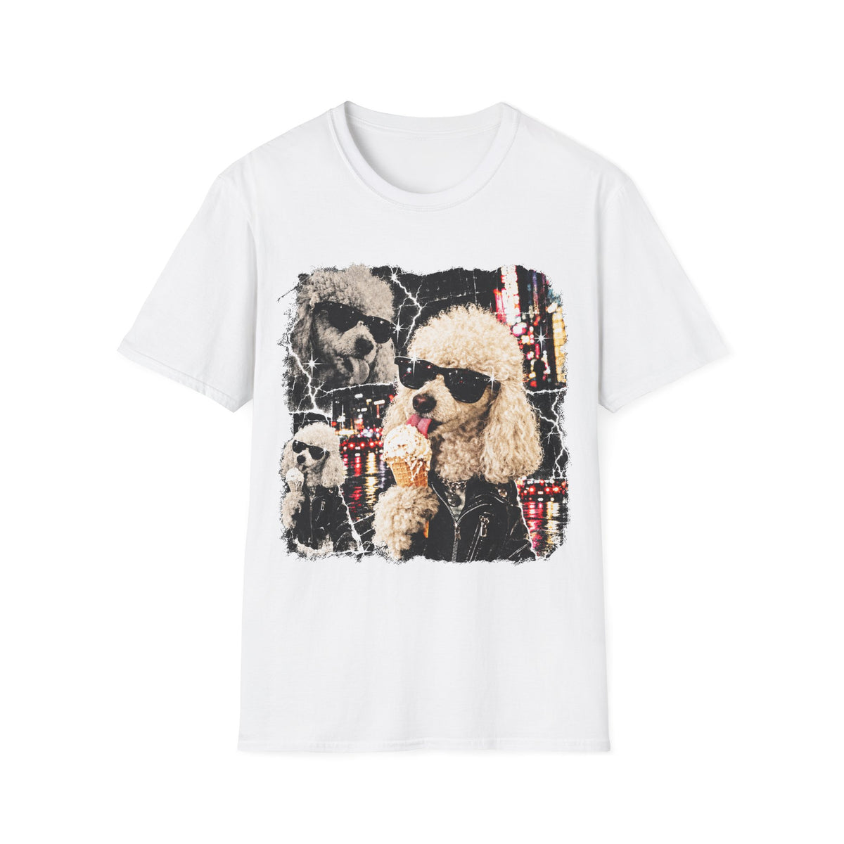 Cool Ice Cream Dog T-Shirt