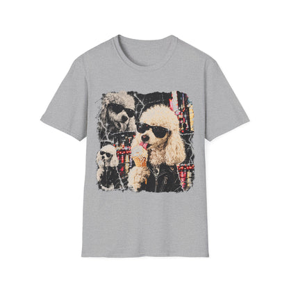 Cool Ice Cream Dog T-Shirt