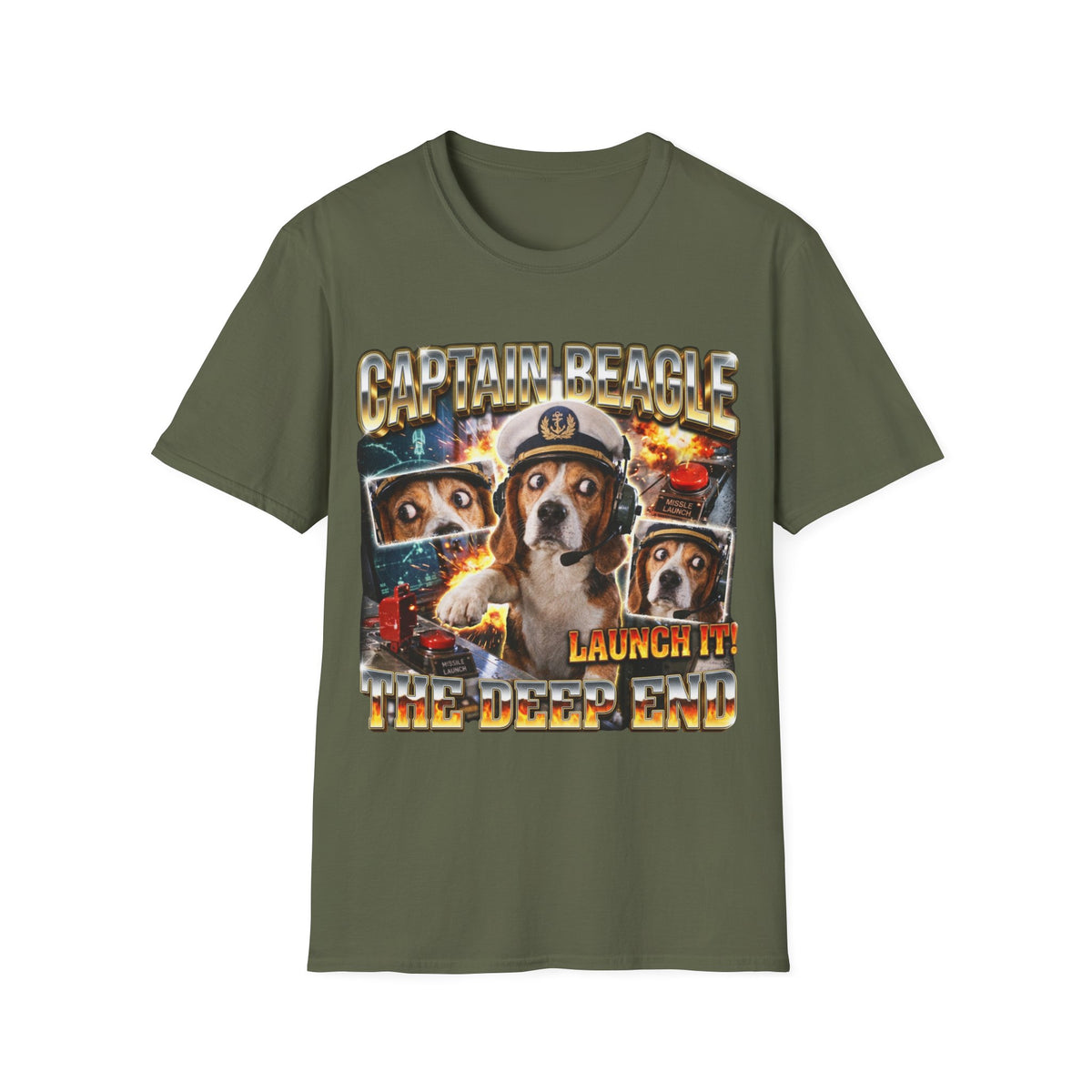 Captain Beagle T-Shirt