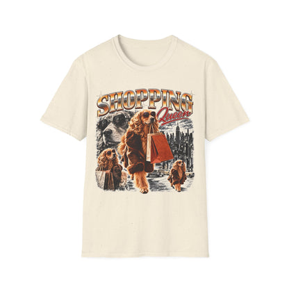 Shopping Queen Dog T-Shirt