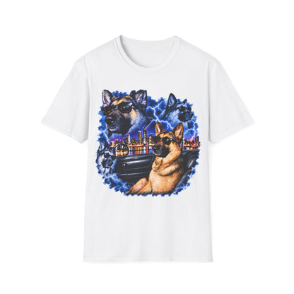 Chill Car Dog T-Shirt