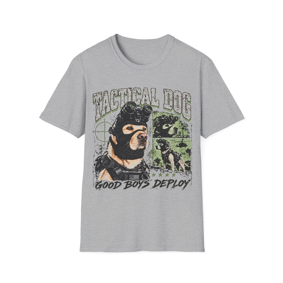 Tactical Bataclava Dog T-Shirt
