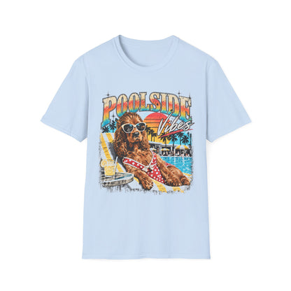 T-Shirt Cocker "Poolside Vibes"
