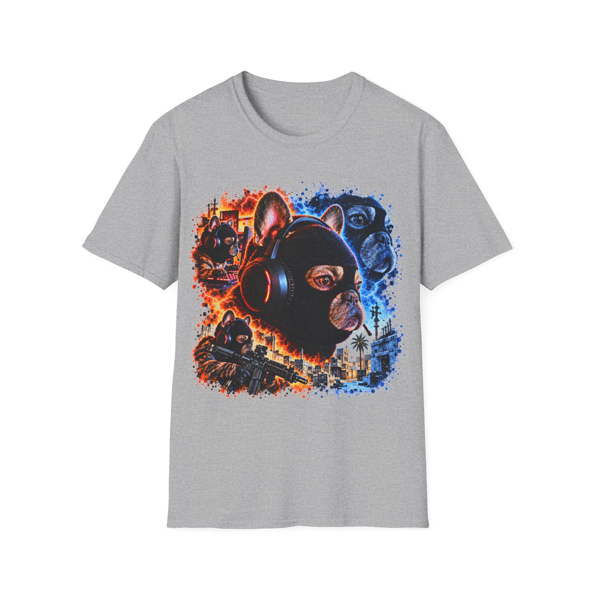 PC Gamer Bataclava Dog T-Shirt