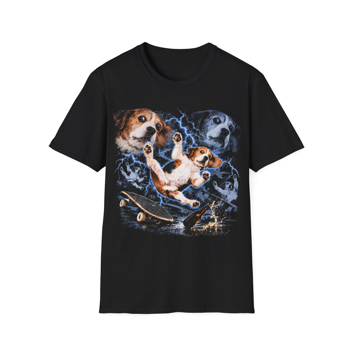 T-Shirt Beagle Chute Skate