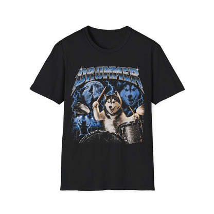Drummer Dog T-Shirt