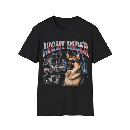 Night Rider Dog T-Shirt