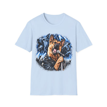 Singer Dog T-Shirt