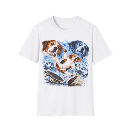 T-Shirt Beagle Chute Skate
