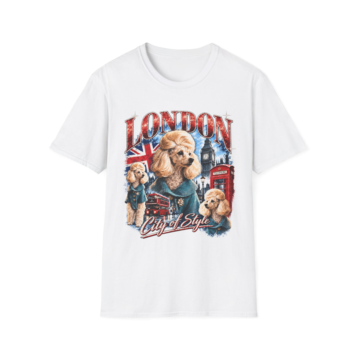 London City of Style Dog T-Shirt