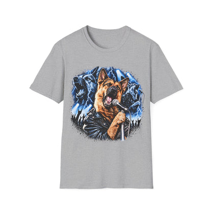Singer Dog T-Shirt