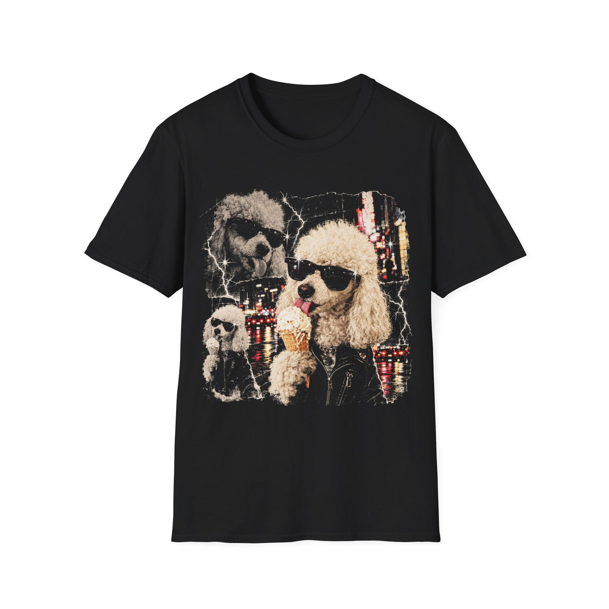Cool Ice Cream Dog T-Shirt