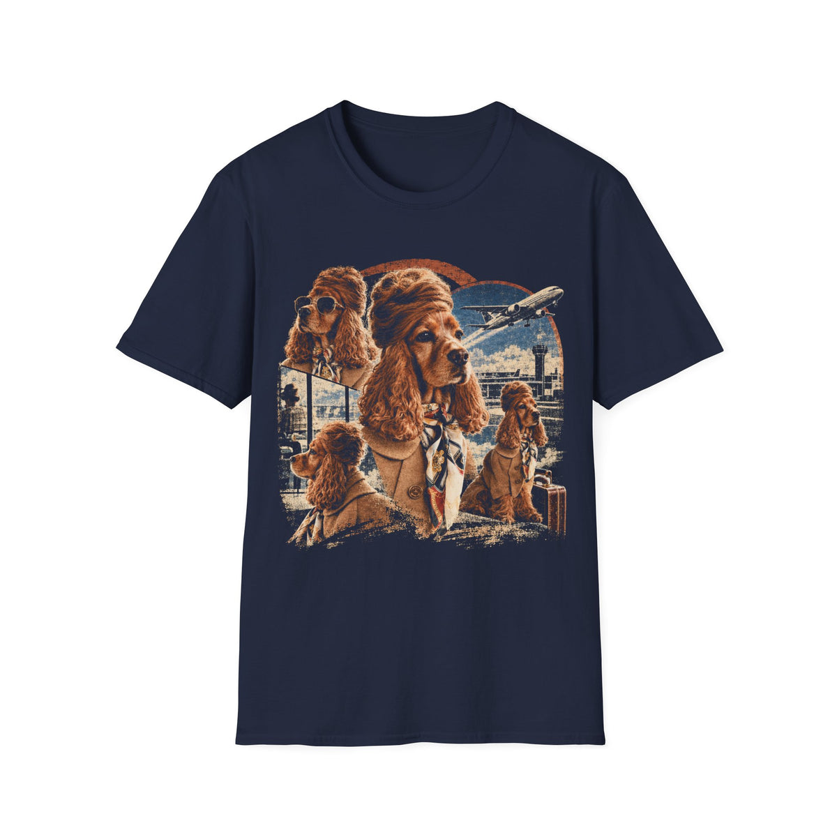 Classy Airport Dog T-Shirt