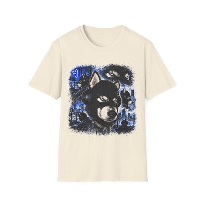 T-Shirt Husky Cagoule Hacker