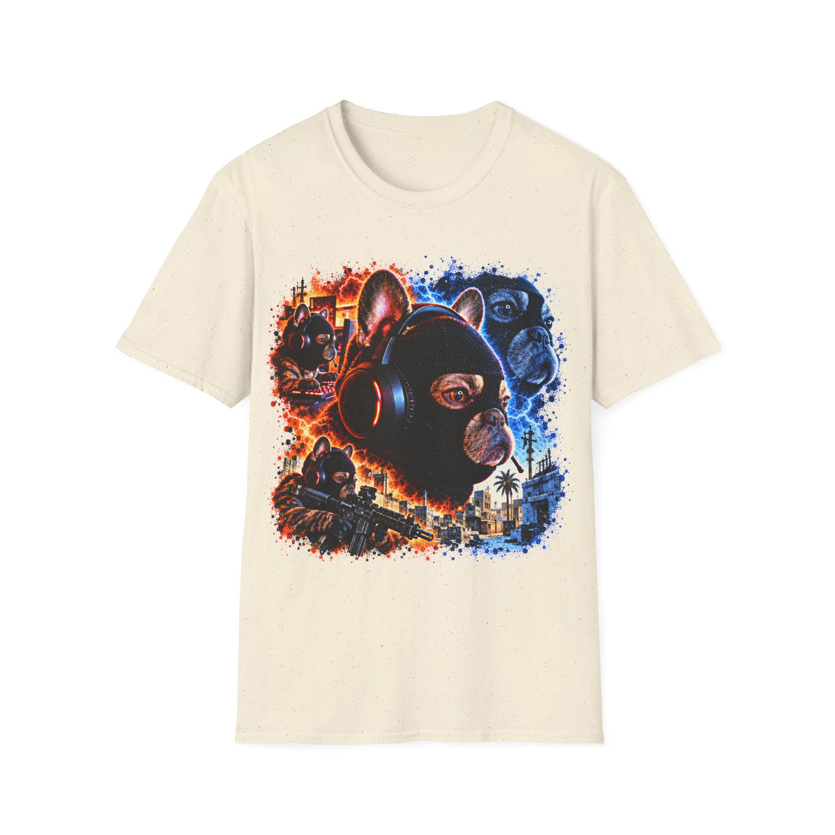 PC Gamer Bataclava Dog T-Shirt