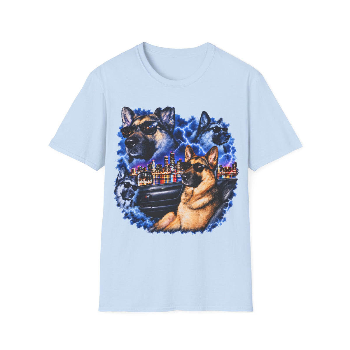 Chill Car Dog T-Shirt
