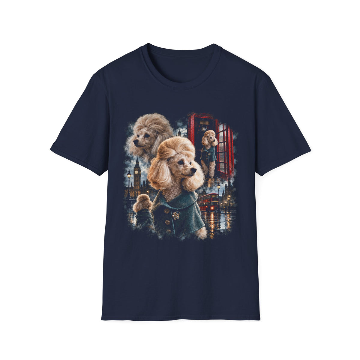 Phone Booth Dog T-Shirt