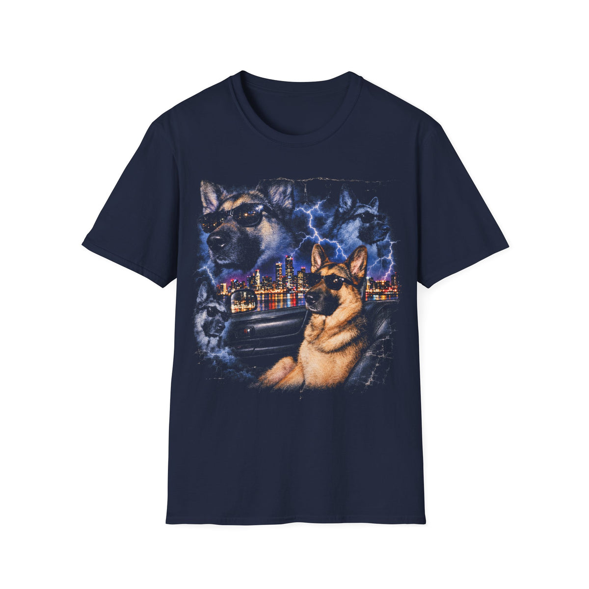 Chill Car Dog T-Shirt