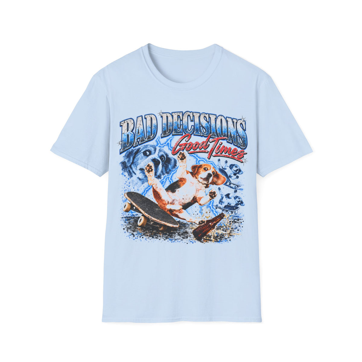 Bad Decisions Dog T-Shirt