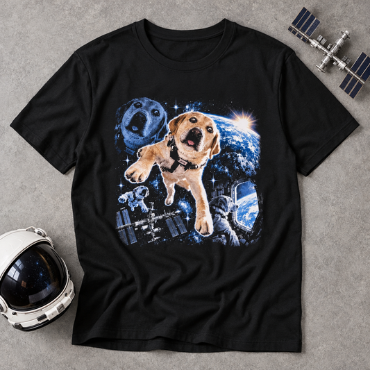 T-Shirt Golden Dans L'Espace
