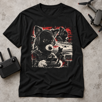 T-Shirt Border Cagoule Drone