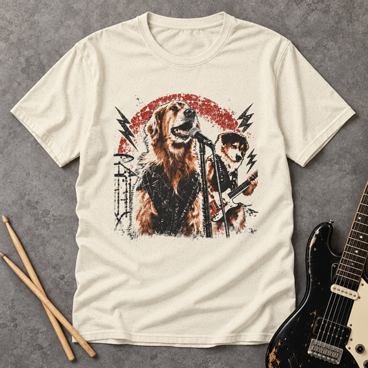 Singer and Guitarist Dogs T-Shirt