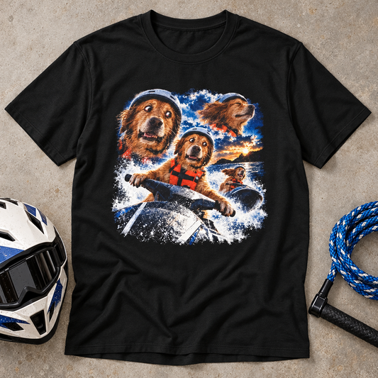 T-Shirt Golden Jetski