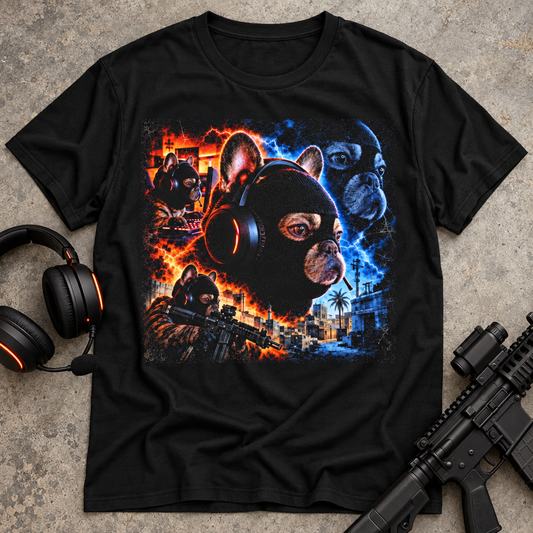 PC Gamer Bataclava Dog T-Shirt
