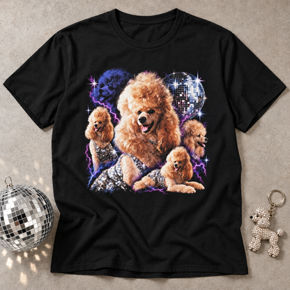 Disco Ball Dog T-Shirt