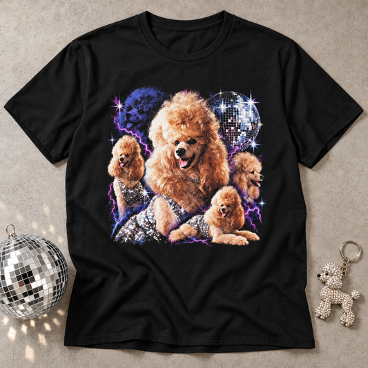 Disco Ball Dog T-Shirt