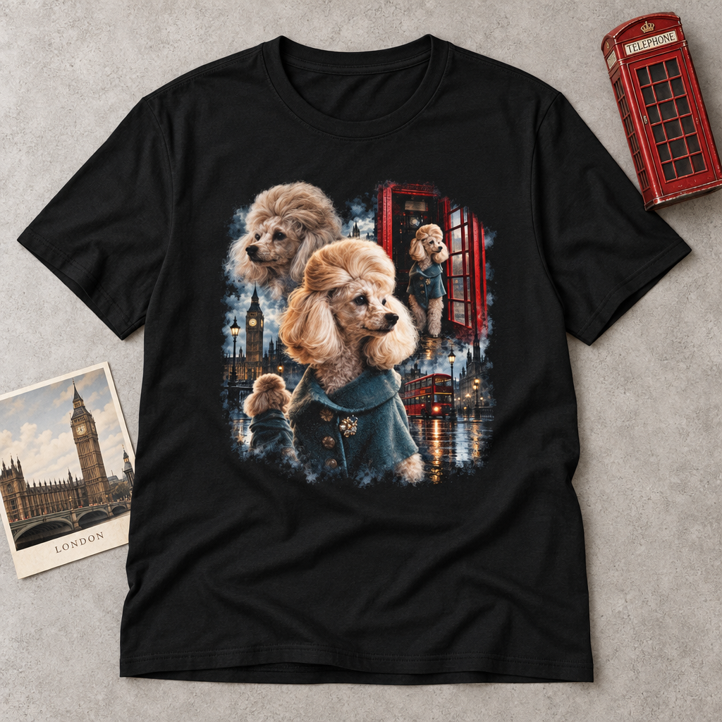 Phone Booth Dog T-Shirt