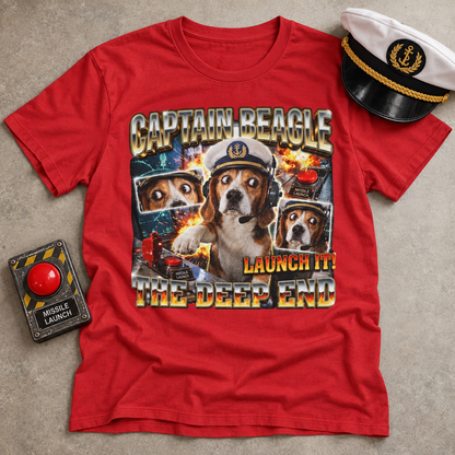 Captain Beagle T-Shirt
