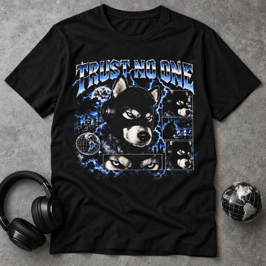 Trust No One Dog T-Shirt