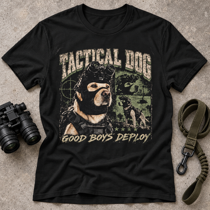 Tactical Bataclava Dog T-Shirt