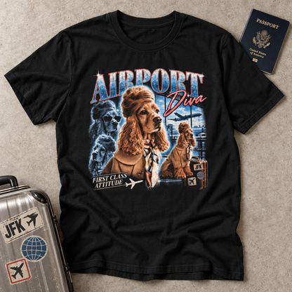 Airport Diva Dog T-Shirt