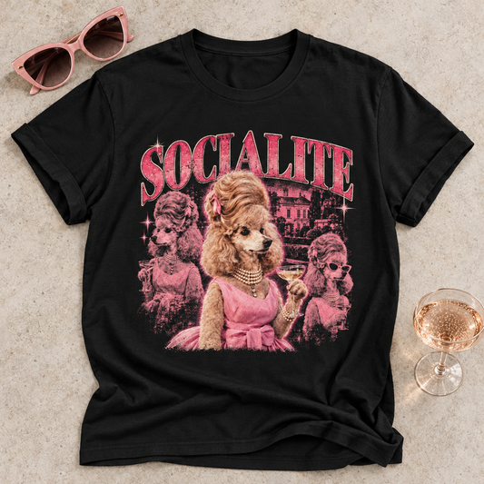 Socialite Dog T-Shirt